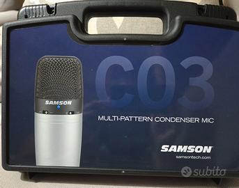 Microfono a condensatore Samson C03E