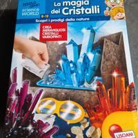 Laboratorio " la magia dei cristalli "