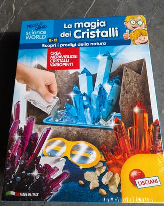 Laboratorio " la magia dei cristalli "
