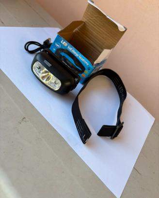 Luce frontale per corsa