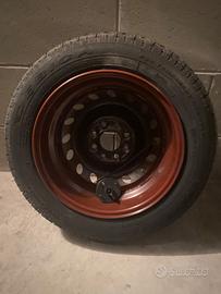 Ruotino di scorta Fiat 600 Seicento kit completo