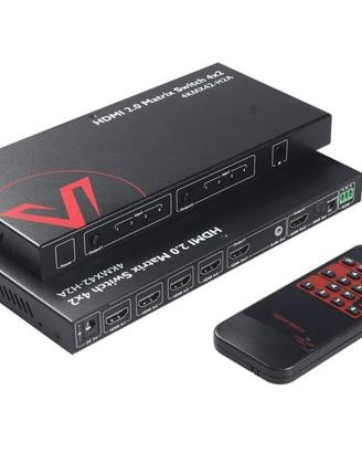 Matrice HDMI 4x2 4K 60Hz AV access - HDR, ARC, CEC