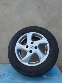 Gomme + Cerchi in lega originali Peugeot 