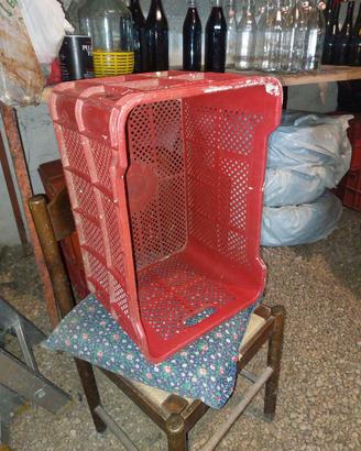 Cassette plastica per raccolta olive
