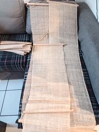 Set 4 tende artigianali stile noren giapponese