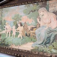 Arazzo antico quadro antico oggetto da collezione