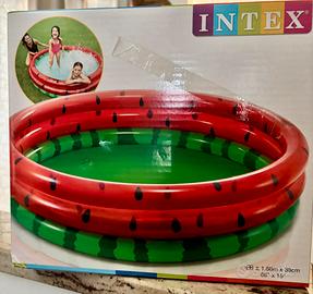 Piscina gonfiabile bambini 168 cm anguria Intex