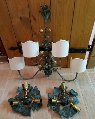 Applique Officina Ciani design ferro battuto