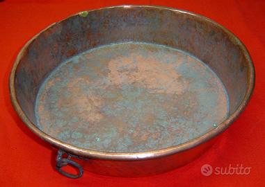 GRANDE TEGLIA IN RAME - RAMINO DIAM. 42,5 cm.