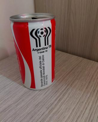 Coca Cola Lattina Vuota Argentina 78 Rarissima Err