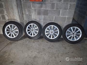 Cerchi in lega originali Audi Q3 + gomme invernali