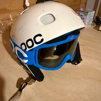 Casco L e maschera Poc