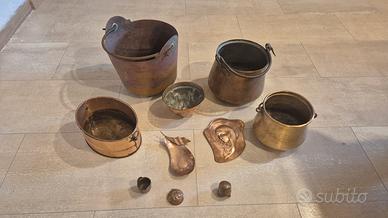 Oggetti in rame