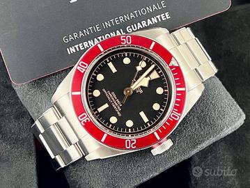 Tudor Black Bay 41mm - Ghiera Rossa - Nuovo