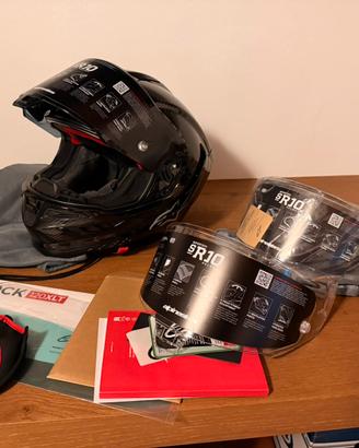 Casco Alpinestars S-R10 tg M (3 visiere)