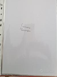 Autografo Lavinia Marongiu