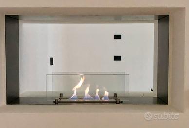 Camino bioetanolo bifacciale da incasso Maisonfire