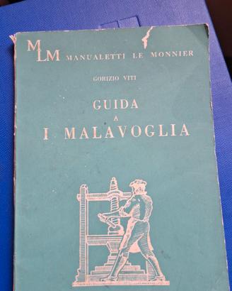 libro Guida a I Malavoglia, LE MONNIER, 1967