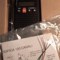 Cb alan 98 NUOVO + kit 120 canali+antenna magn