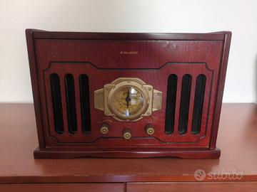 giradischi, lettore cassette e CD, 3 in 1
