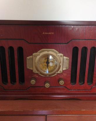 giradischi, lettore cassette e CD, 3 in 1