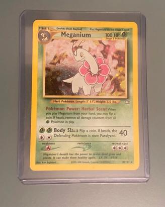 Pokemon- Meganium - Neo genesis - 10/111 English
