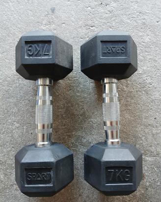 manubri peso 7kg 