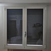 finestra bianca alluminio coimbentata