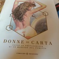 Libro titolo DONNE DI CARTA Milo Manara