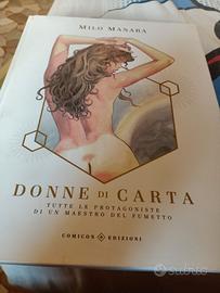 Libro titolo DONNE DI CARTA Milo Manara