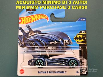 Hot Wheels Batman & Robin Batmobile
