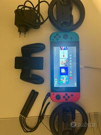 Nintendo Switch+Super Mario Bros U Deluxe-No Dock