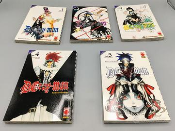 Manga D-Gray Man 1-5 Panini ITA, Ristampa Limitata