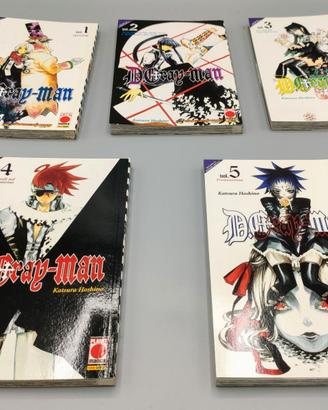 Manga D-Gray Man 1-5 Panini ITA, Ristampa Limitata