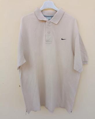 Polo Nike Vintage Beige / Rosa carne – Taglia M