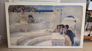 Testata letto quadro su tela