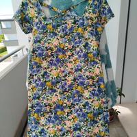 vestitino corto a fiori