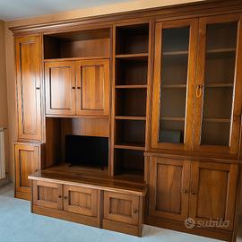 Mobile da salotto in legno massello