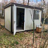 Prefabbricato monoblocco coibendato