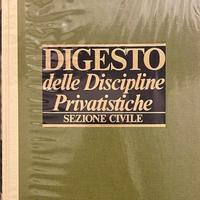 Digesto edizione 4 - sez. civile - opera completa