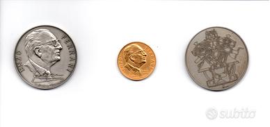 Trittico monete Ferrari n. 156 di 200 pz