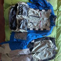 COMPLETO GIACCA PANTALONI MOTO BMW RALLY 2 PRO