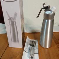 sifone per panna montata spume creme Nuovo 