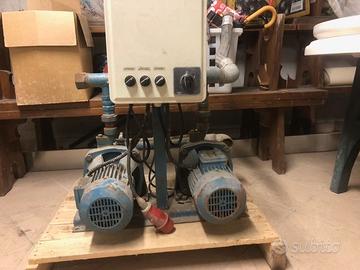 Pompa trifase per acqua