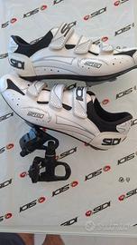 Scarpe bici Sidi + attacchi Look