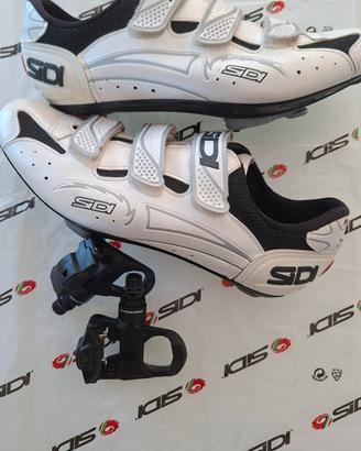 Scarpe bici Sidi + attacchi Look