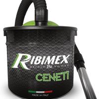Ribimex Aspiracenere Elettrico Cenetì, 15L 800W