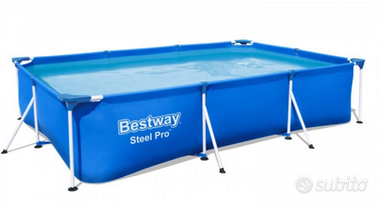 Piscina fuori terra bestway steel pro