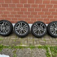 cerchi bmw 5x120 r17 con gomme 225/45