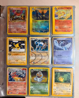 Carte Pokemon vintage